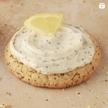 instagram image lemon poppyseed baked good made with Martha White products