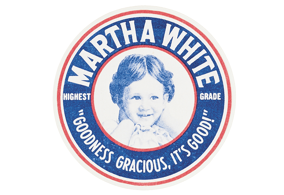 vintage martha white logo image