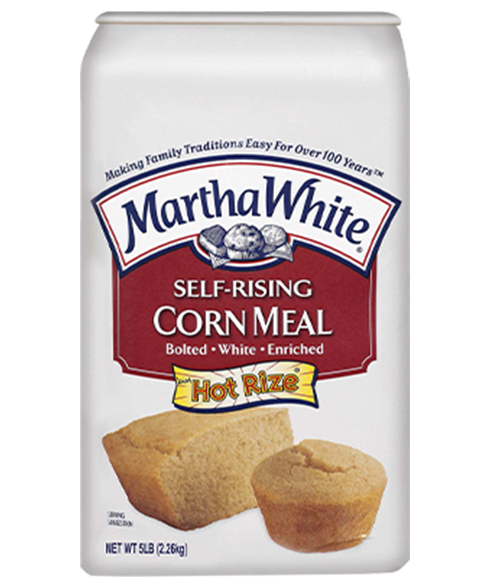 martha white self rising corn meal
