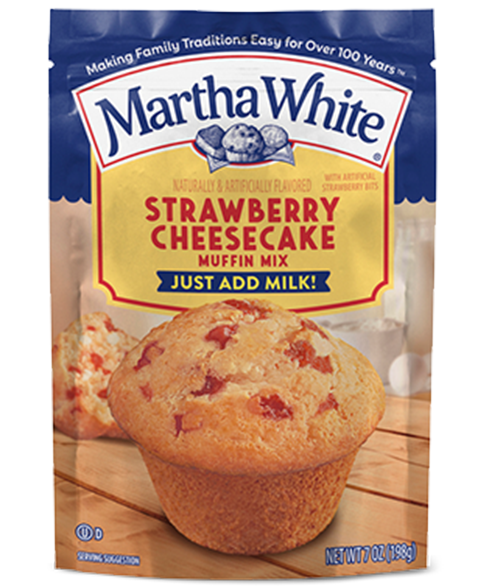 Strawberry Cheesecake Flavored Muffin Mix