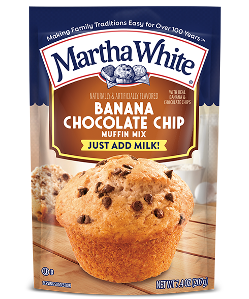 Martha White Banana Chocolate Chip Muffin Mix