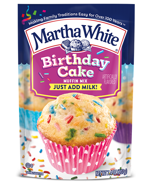 Martha White Birthday Cake Muffin Mix