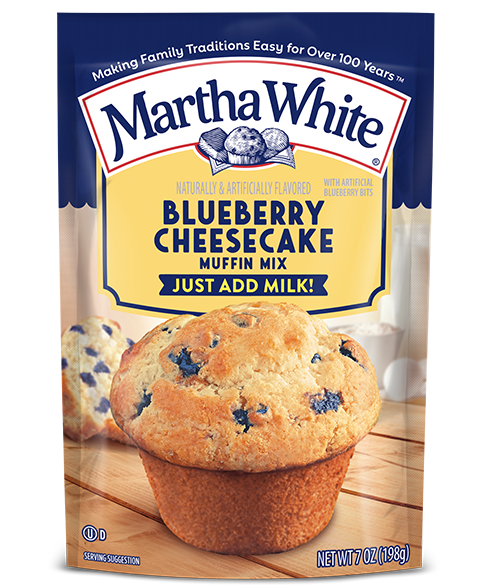 Martha White Blueberry Cheesecake Muffin Mix