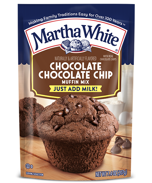 martha white chocolate chip muffin mix