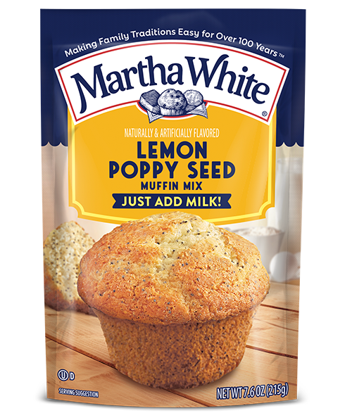 Martha White Lemon Poppy Seed Muffin Mix