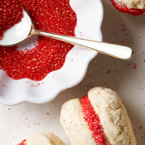 holiday sugar cookies with icing