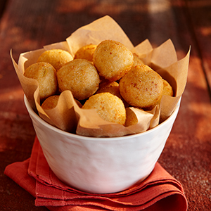 hush puppies in a bowl