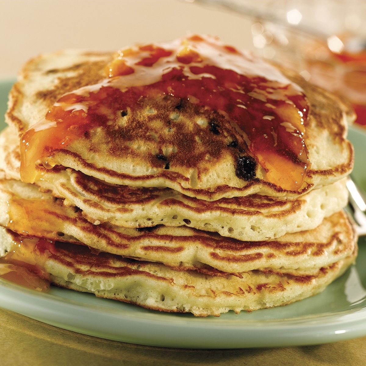 Fruit Muffin Mix Pancakes