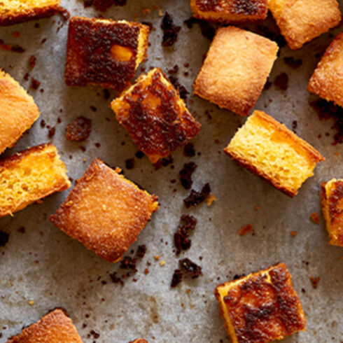 cornbread croutons