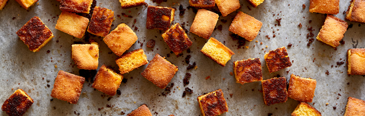 cornbread croutons