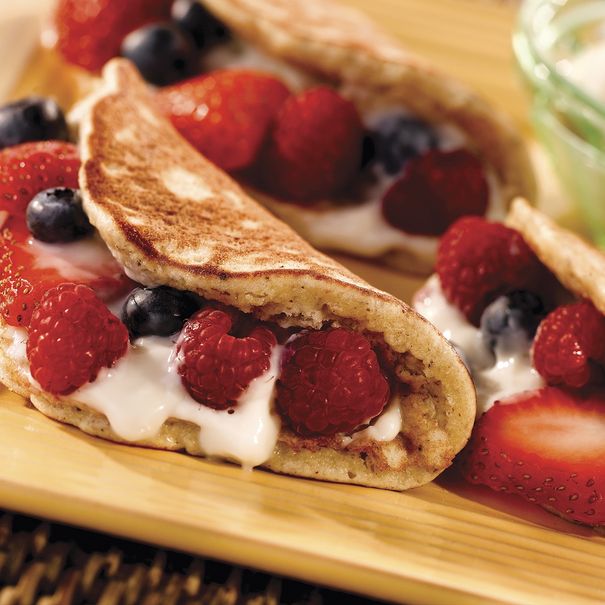 Banana Berry Pancakes