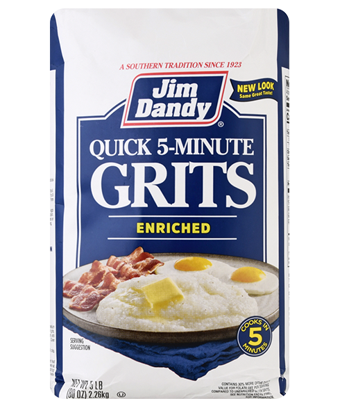 Enriched quick 5 minute grits by Jim Dandy