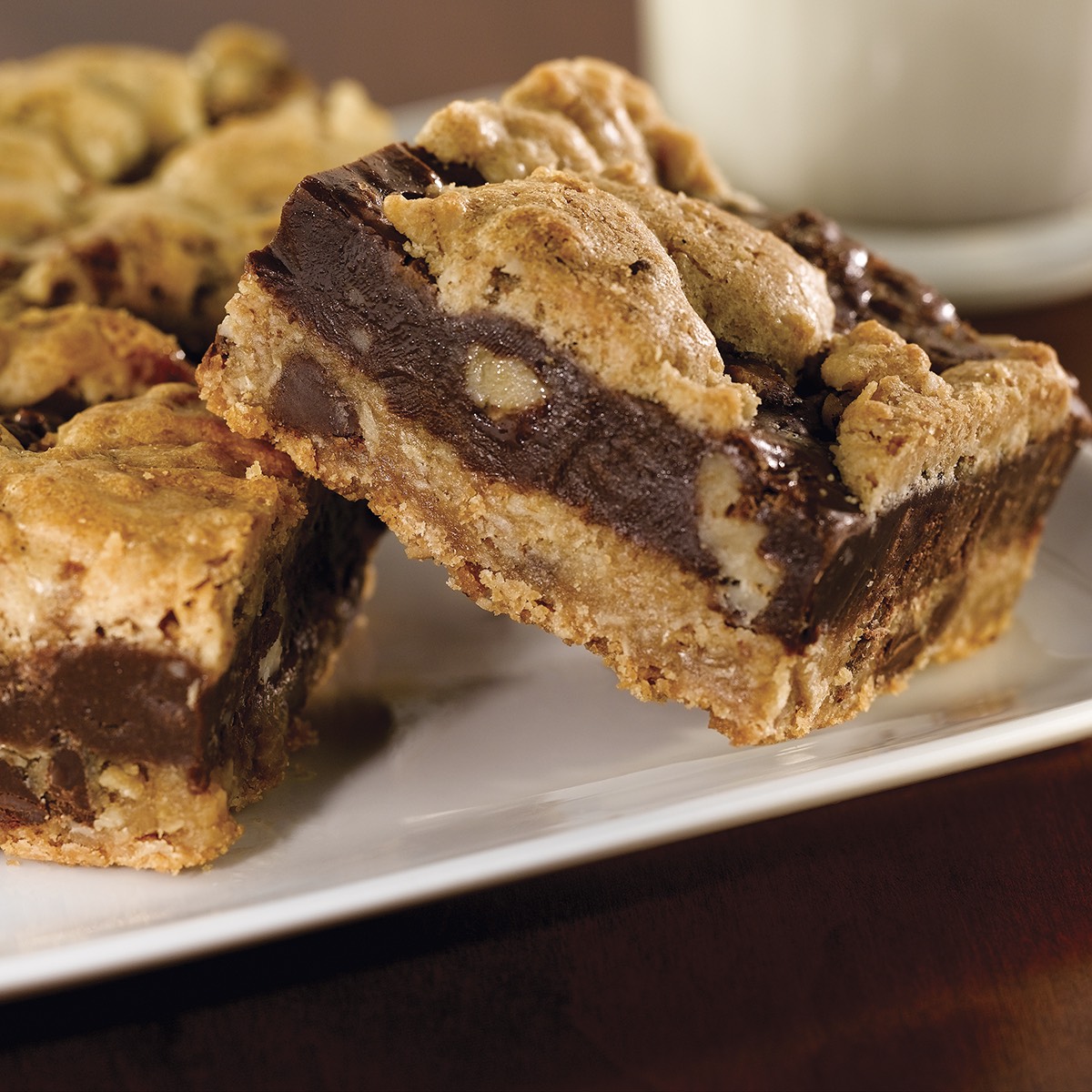 “Sakes Alive” Chocolate Fudge Bars