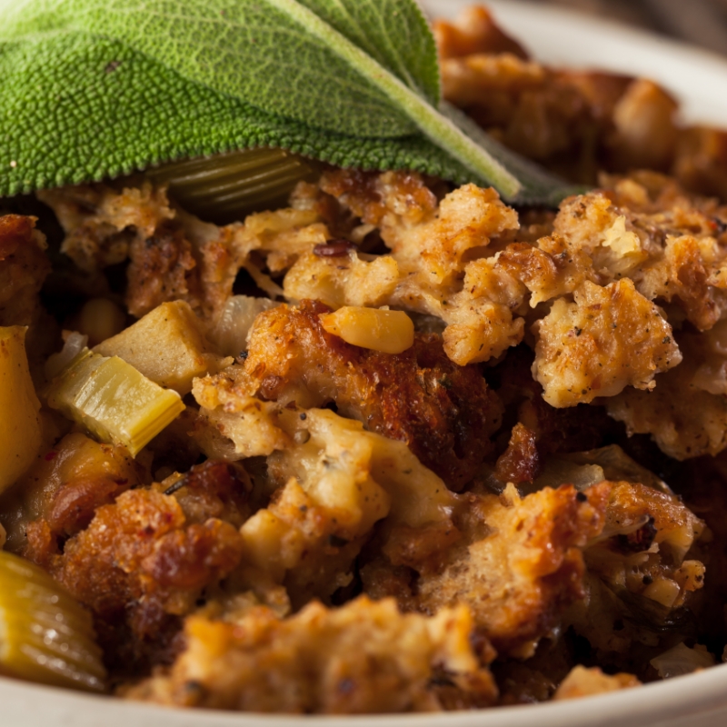 Gluten Free Sausage and Cornbread Dressing