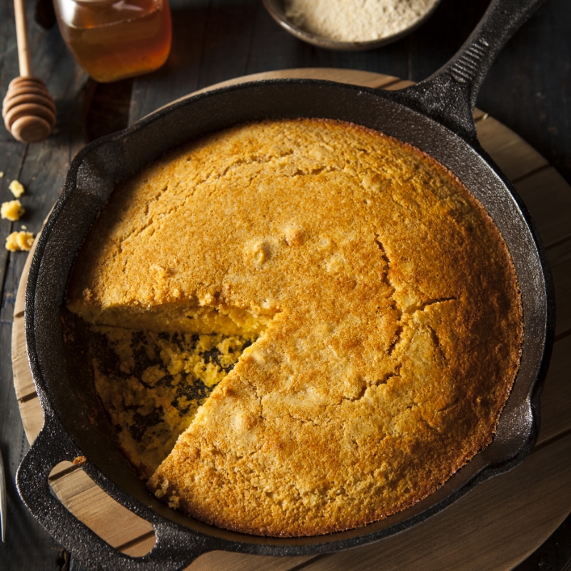 Maple Sausage Cornbread