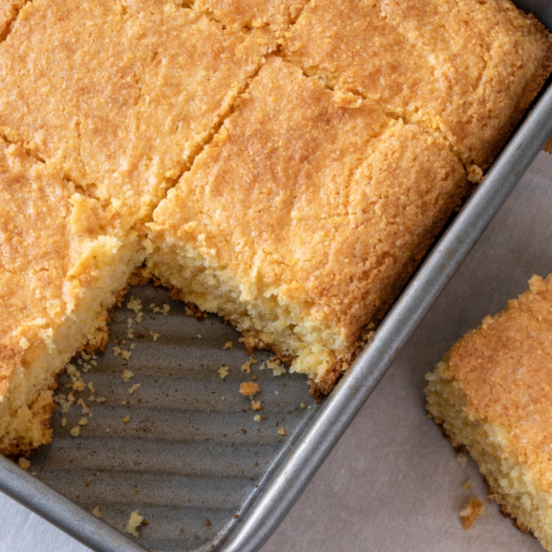 sourcream and onion cornbread