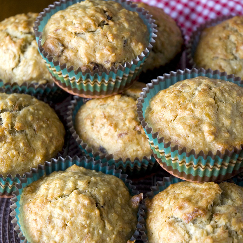 Bake Shop Cranberry Banana Muffins