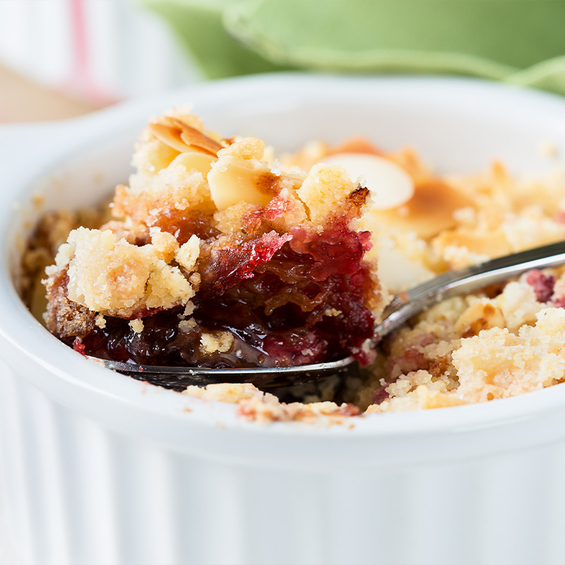 Stir and Bake Fruit Cobbler