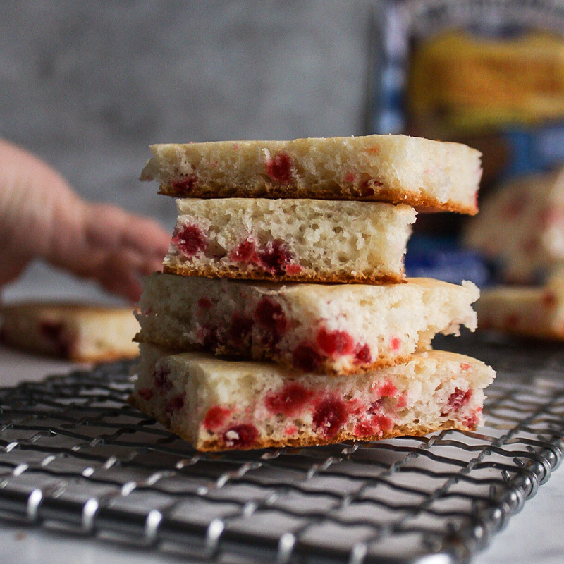 Double Berry Cheesecake Bars